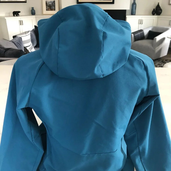 REI Co-op Activator Soft-Shell Casual Outdoor Full Zip Jacket Teal Blue Sz S - Picture 6 of 13